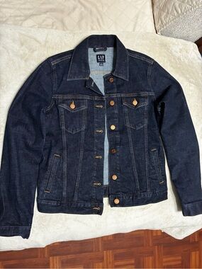 GAP Dark Blue Denim Jean Jacket